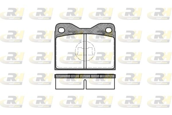 Brake Pad Set, disc brake Audi 100 68-82 esim.