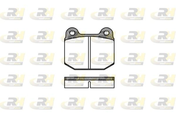 Brake Pad Set, disc brake ALFA,OPEL REKORD 73-