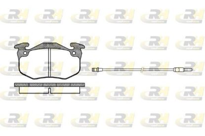 Brake Pad Set, disc brake Renault R5 84-95 esim. Brake Pad Set, disc brake Renault R5 84-95 esim.