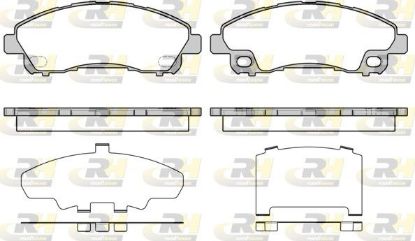 Brake Pad Set, disc brake Mitsubishi