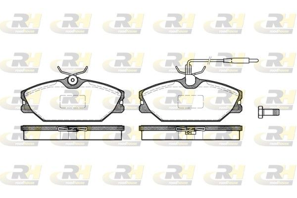 Brake Pad Set, disc brake MEGANE I, SCÉNIC I (JA0/1_)