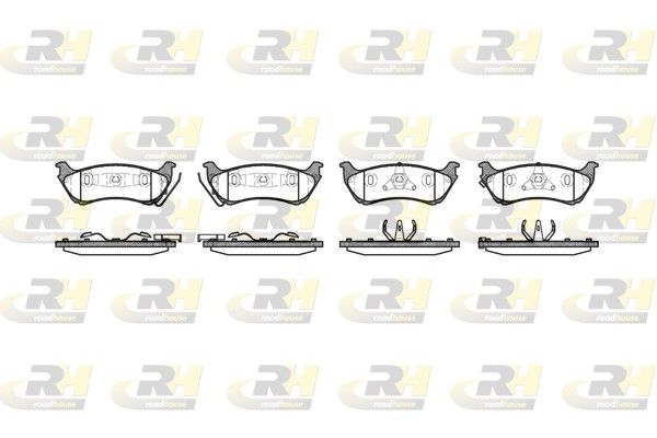 Brake Pad Set, disc brake MERCEDES-BENZ - 163 420 24 20 Brake Pad Set, disc brake MERCEDES-BENZ - 163 420 24 20