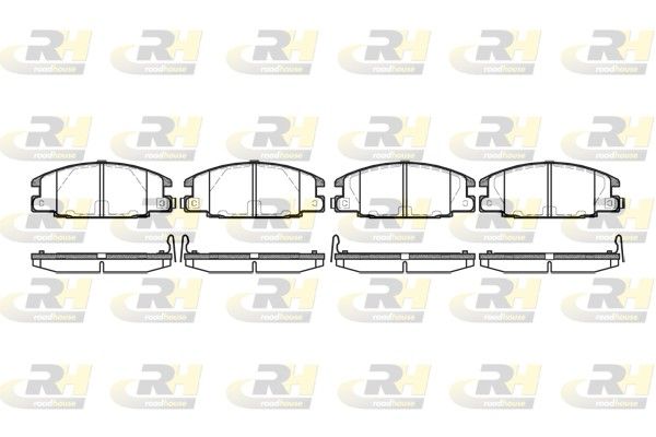 Brake Pad Set, disc brake FRONTERA A (5_MWL4) Brake Pad Set, disc brake FRONTERA A (5_MWL4)