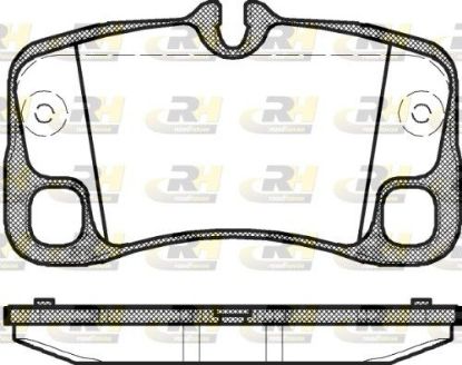 Brake Pad Set, disc brake Porsche 911 08- tagum. Brake Pad Set, disc brake Porsche 911 08- tagum.