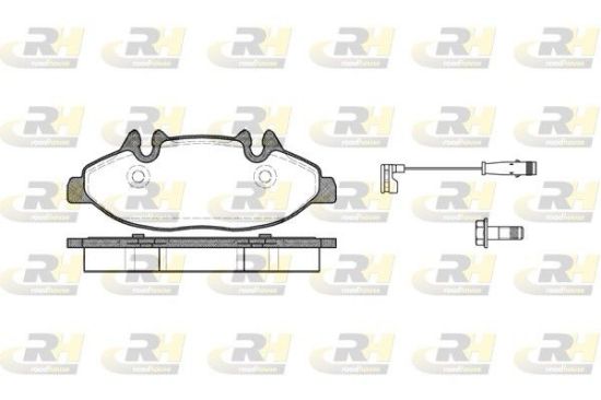 Brake Pad Set, disc brake MERCEDES-BENZ - 636 420 02 20