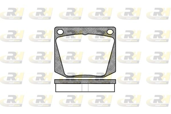 Brake Pad Set, disc brake MG 67-69 esim. Brake Pad Set, disc brake MG 67-69 esim.