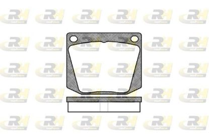 Brake Pad Set, disc brake MG 67-69 esim.