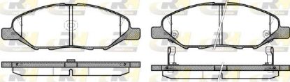 Brake Pad Set, disc brake NISSAN - AY040-NS110
