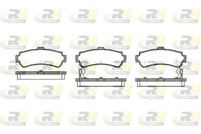 Brake Pad Set, disc brake Nissan ALMERA 95-97 tagum.
