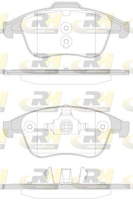 Brake Pad Set, disc brake Renault Grand Scķnic 09-