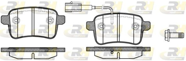 Brake Pad Set, disc brake Alfa-Romeo 77365357 Brake Pad Set, disc brake Alfa-Romeo 77365357