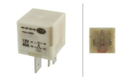 Relay, glow plug system -