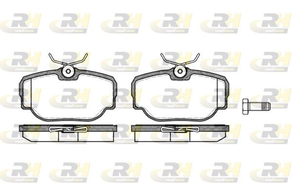 Brake Pad Set, disc brake LAND ROVER - SFP100470 Brake Pad Set, disc brake LAND ROVER - SFP100470