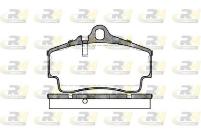 Brake Pad Set, disc brake PORCHE BOXTER 96- tagum. Brake Pad Set, disc brake PORCHE BOXTER 96- tagum.