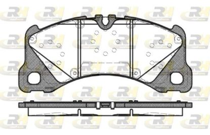 Brake Pad Set, disc brake Porsche Panamera 09- esim. Brake Pad Set, disc brake Porsche Panamera 09- esim.