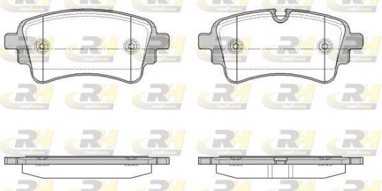 Brake Pad Set, disc brake VAG - 4N0 698 451 D
