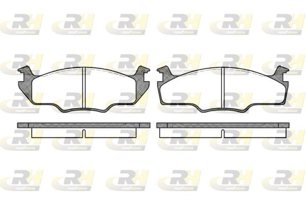 Brake Pad Set, disc brake VW Golf I/Jetta/Passat 80-84 Brake Pad Set, disc brake VW Golf I/Jetta/Passat 80-84