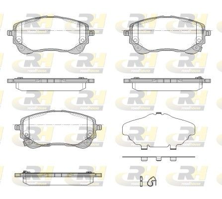 Brake Pad Set, disc brake TOYOTA - 04465-02470 Brake Pad Set, disc brake TOYOTA - 04465-02470