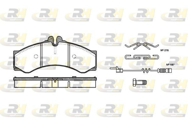 Brake Pad Set, disc brake SPRINTER /LT 46 II 96-06 esim