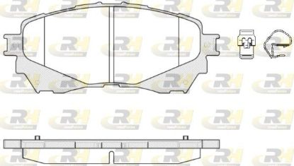 Brake Pad Set, disc brake MAZDA - GHY1-33-28Z