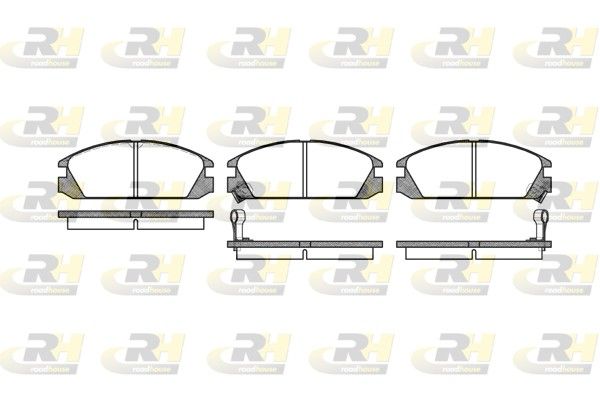 Brake Pad Set, disc brake Honda ACCORD 86-89 esim.