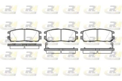 Brake Pad Set, disc brake ISUZU - 8-97035-266-0 Brake Pad Set, disc brake ISUZU - 8-97035-266-0