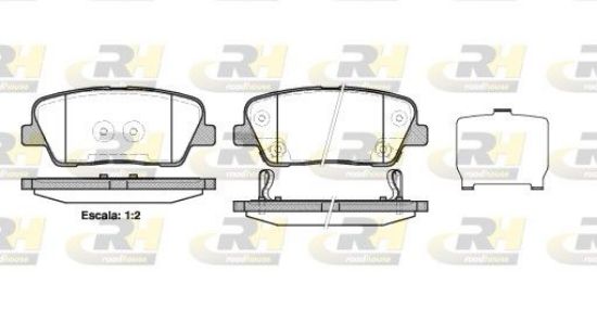 Brake Pad Set, disc brake KIA - 58302-2PA70