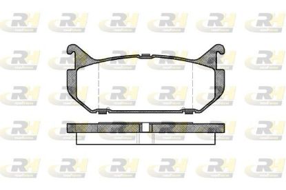 Brake Pad Set, disc brake Mazda 626 92-97 taga Brake Pad Set, disc brake Mazda 626 92-97 taga