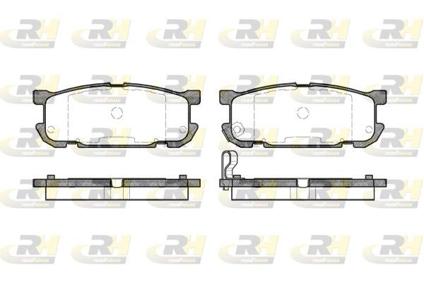 Brake Pad Set, disc brake Mazda MX 5 00- tagum. Brake Pad Set, disc brake Mazda MX 5 00- tagum.