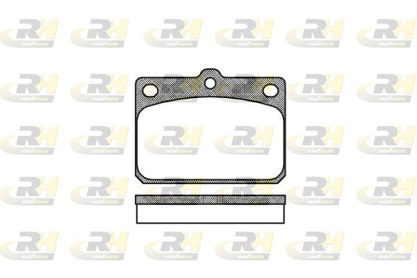 Brake Pad Set, disc brake Mazda,MITSU,Toyota 73-79 esim Brake Pad Set, disc brake Mazda,MITSU,Toyota 73-79 esim