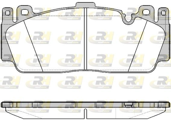 Brake Pad Set, disc brake BMW 5-seeria (F10) 10- esim. Brake Pad Set, disc brake BMW 5-seeria (F10) 10- esim.