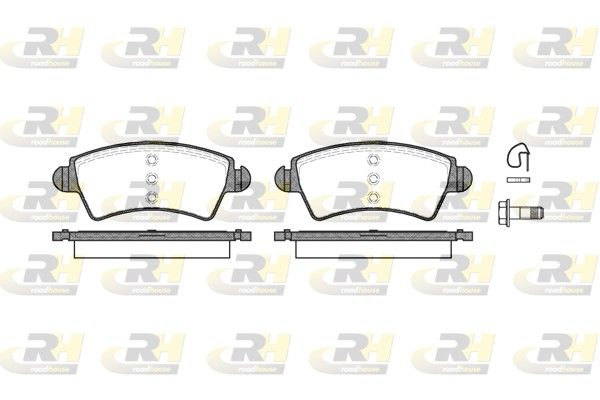 Brake Pad Set, disc brake Peugeot 206 01- esim. Brake Pad Set, disc brake Peugeot 206 01- esim.