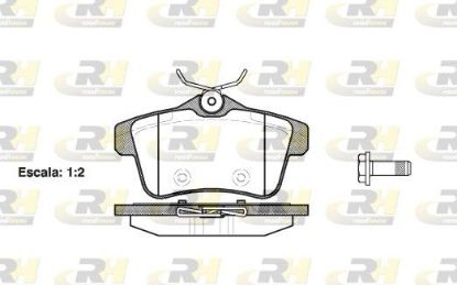 Brake Pad Set, disc brake PSA - 16 085 206 80