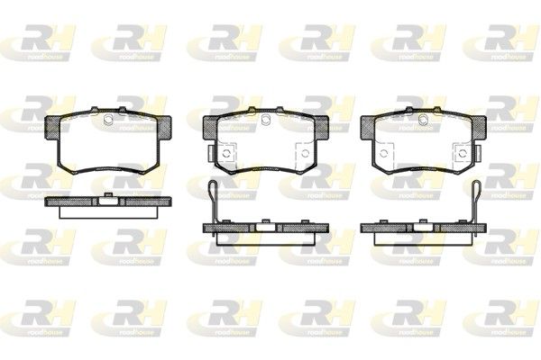 Brake Pad Set, disc brake Suzuki SX4 06 tagum. Brake Pad Set, disc brake Suzuki SX4 06 tagum.