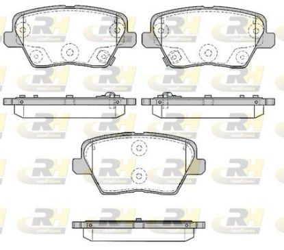 Brake Pad Set, disc brake HYUNDAI - 58302-G4A30
