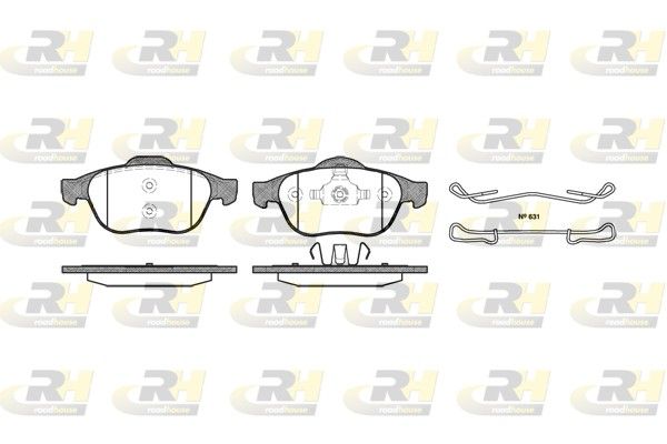 Brake Pad Set, disc brake RENAULT - 41 06 007 56R Brake Pad Set, disc brake RENAULT - 41 06 007 56R