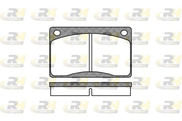 Brake Pad Set, disc brake VOLVO 240 Kombi (P245)