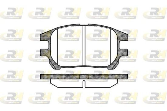Brake Pad Set, disc brake Lexus RX 300 02-03 esim.