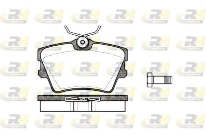 Brake Pad Set, disc brake VAG - 701 698 451C