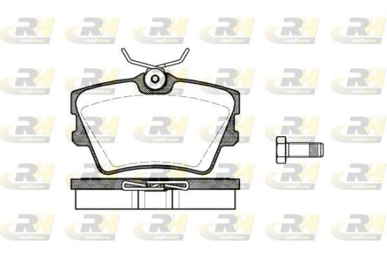 Brake Pad Set, disc brake VAG - 701 698 451C