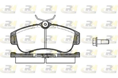 Brake Pad Set, disc brake Nissan ALMERA,PRIMERA 96- esi