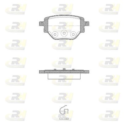 Brake Pad Set, disc brake PSA - 16 647 371 80 Brake Pad Set, disc brake PSA - 16 647 371 80