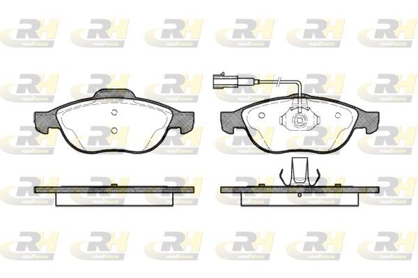 Brake Pad Set, disc brake Lancia 1.6 16V 99- esim.