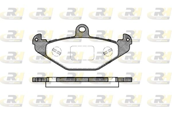 Brake Pad Set, disc brake Opel SPEEDSTER 00- tagum.