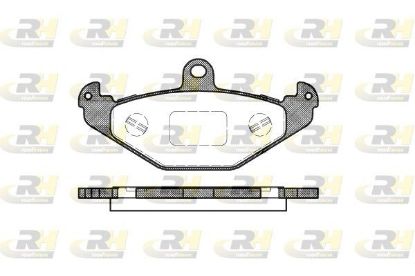 Brake Pad Set, disc brake Opel SPEEDSTER 00- tagum.