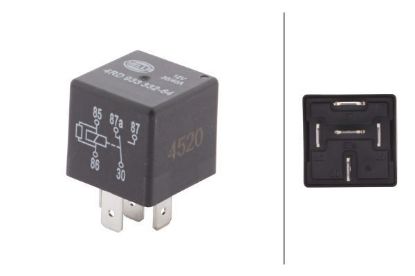Relay, cold start control -