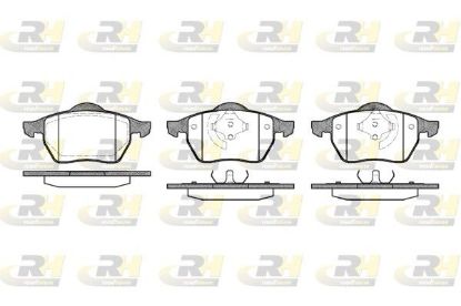 Brake Pad Set, disc brake VAG - 4A0 698 451B