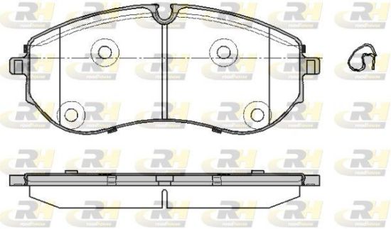Brake Pad Set, disc brake VW CRAFTER (05/17-)
