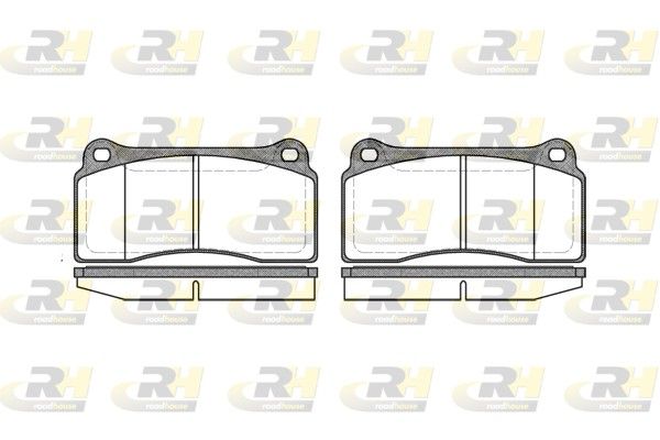 Brake Pad Set, disc brake Jaguar XJR 97 - esim. Brake Pad Set, disc brake Jaguar XJR 97 - esim.
