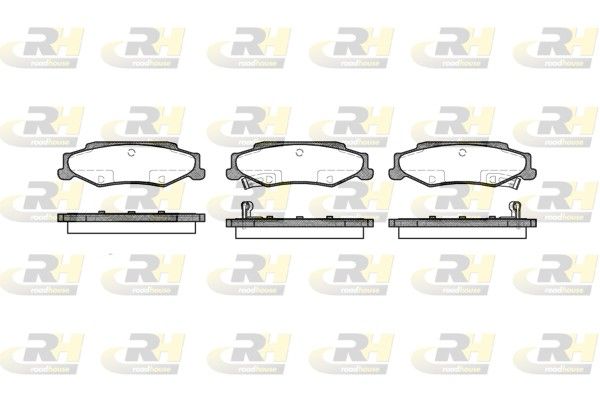 Brake Pad Set, disc brake Chevrolet Corvette 06- tagum. Brake Pad Set, disc brake Chevrolet Corvette 06- tagum.